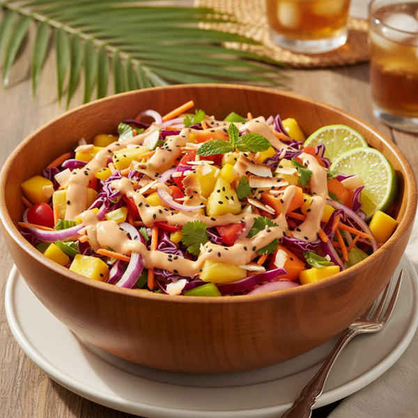 Tropical Fusion Coleslaw recipe