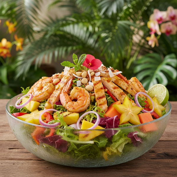 Tropical Garden Delight Salad recipe
