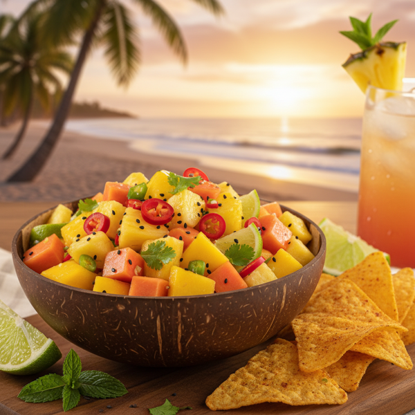 Tropical Heatwave Fruit Salsa recipe