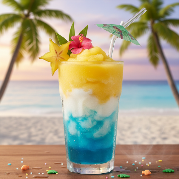 Tropical Island Breeze Slush recipe