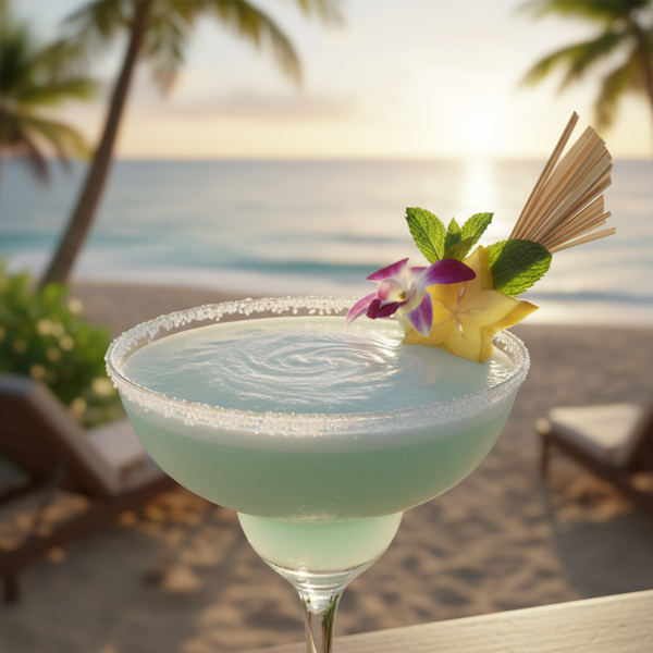 Tropical Jade Martini recipe