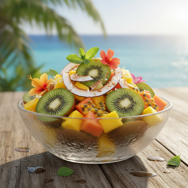 Tropical Kiwi Fruit Medley recipe