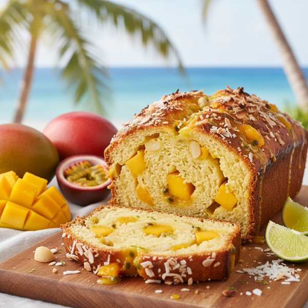 Tropical Mango Bliss Bread recipe