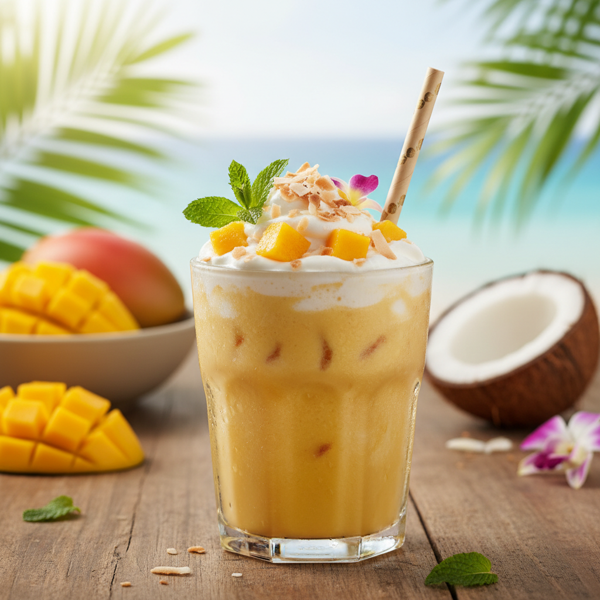 Tropical Mango Bliss Shake recipe