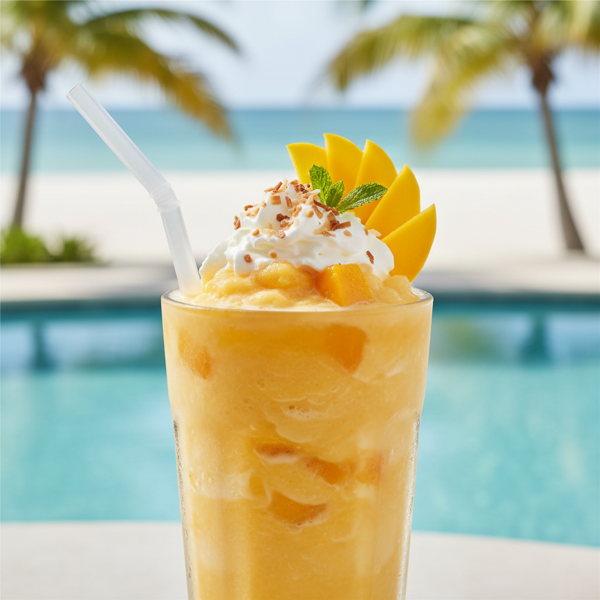 Tropical Mango Bliss Slush recipe