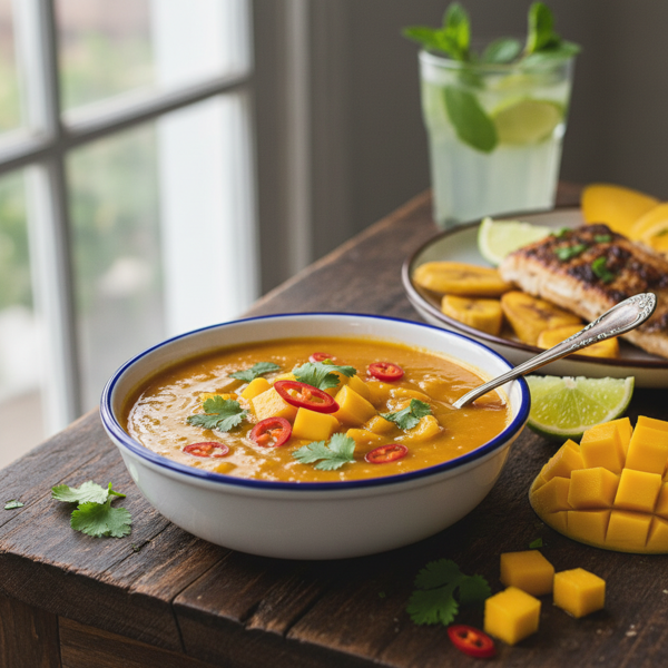 Tropical Mango Mojo Sauce recipe