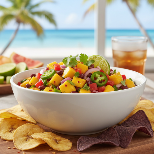 Tropical Mango Salsa Delight recipe