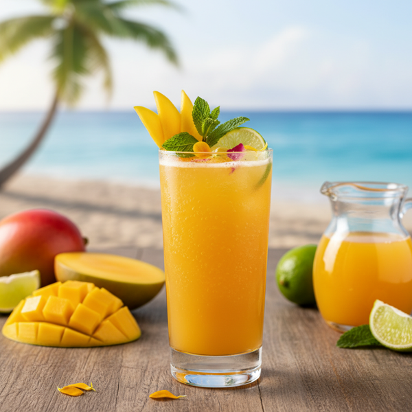 Tropical Mango Sparkler recipe