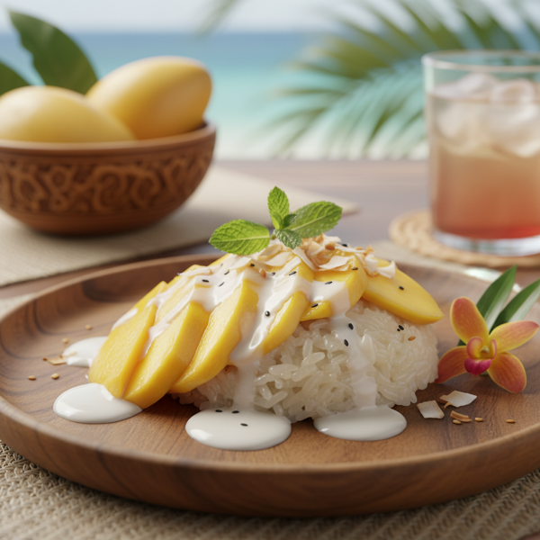 Tropical Mango Sticky Rice Delight recipe