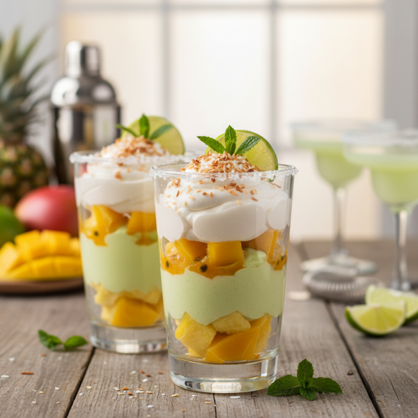 Tropical Margarita Parfaits recipe