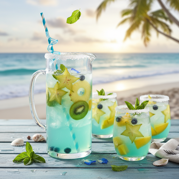 Tropical Ocean Breeze Sangria recipe