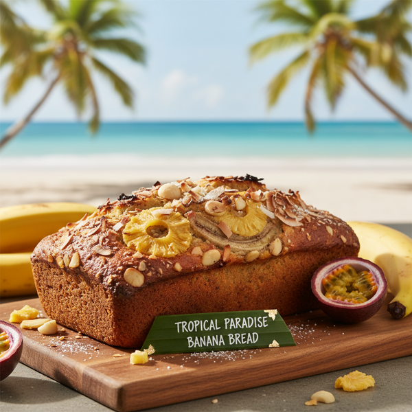 Tropical Paradise Banana Bread recipe
