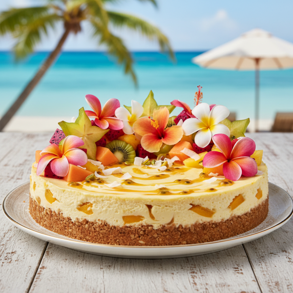 Tropical Paradise Cheesecake recipe