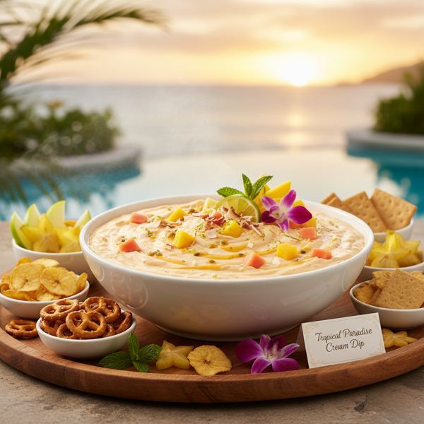 Tropical Paradise Cream Cheese Dip recipe