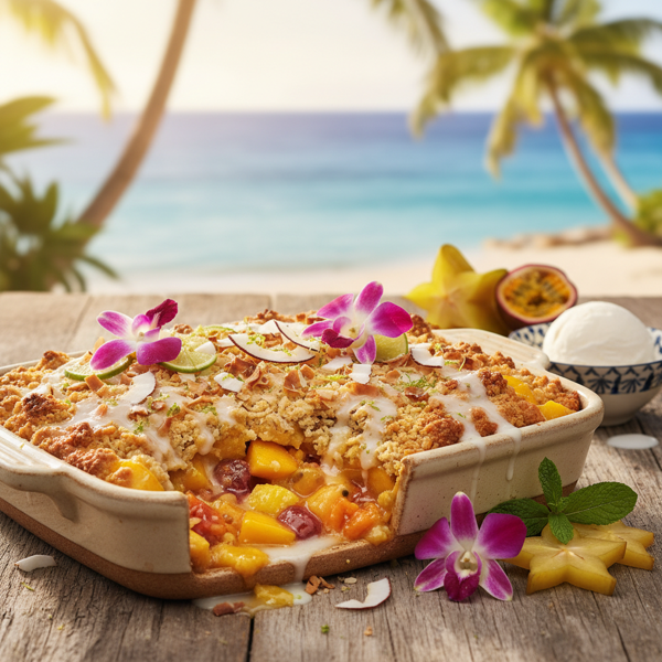 Tropical Paradise Dump Cake recipe