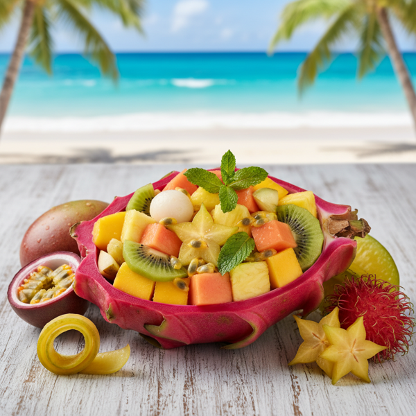Tropical Paradise Fruit Salad recipe