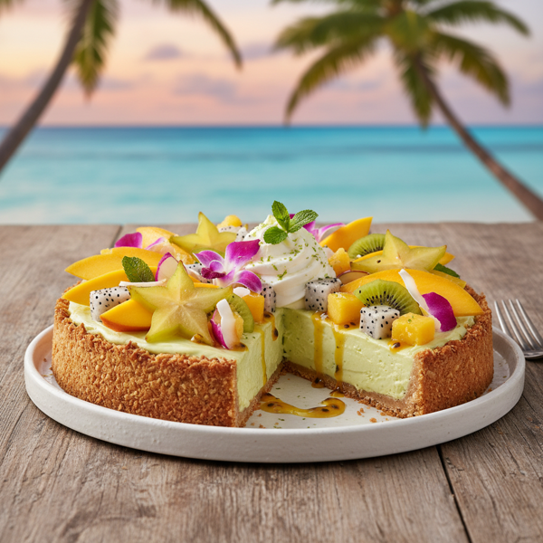 Tropical Paradise Key Lime Pie recipe