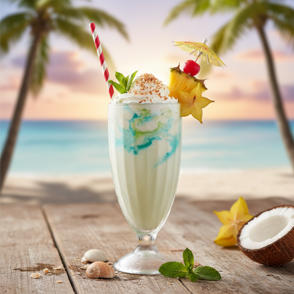 Tropical Paradise Pina Colada Smoothie recipe