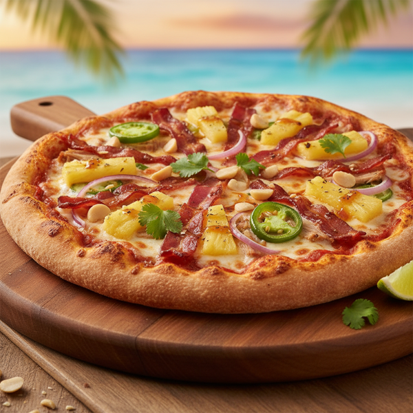 Tropical Paradise Pizza recipe