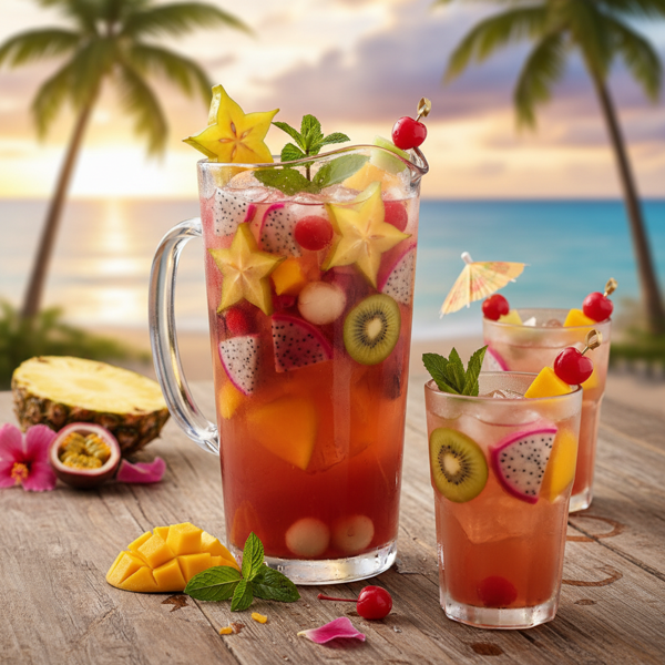 Tropical Paradise Sangria recipe