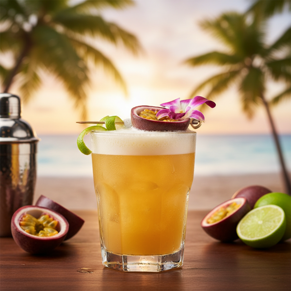 Tropical Passion Fruit Daiquiri recipe