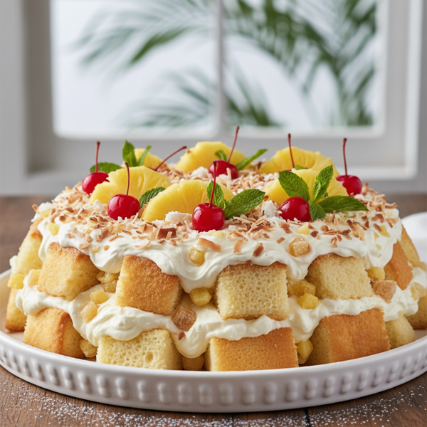 Tropical Pineapple Angel Lush recipe