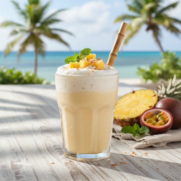 Tropical Pineapple Batido recipe