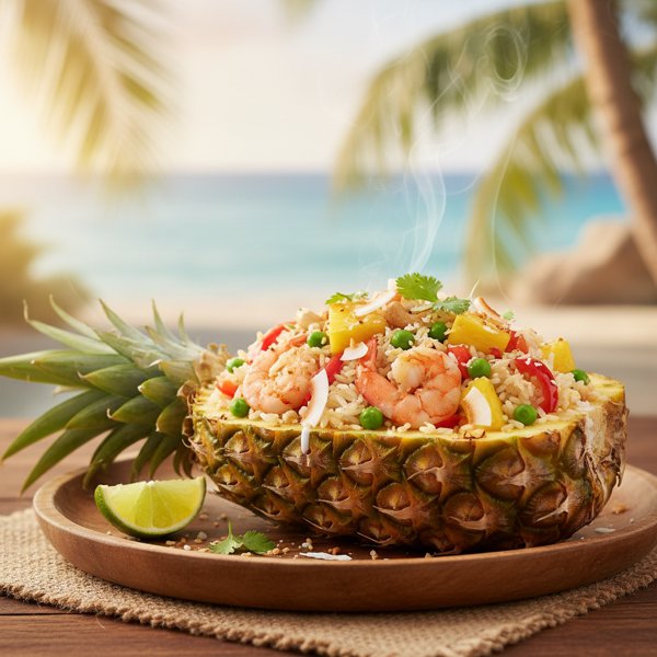 Tropical Pineapple Bliss Rice recipe