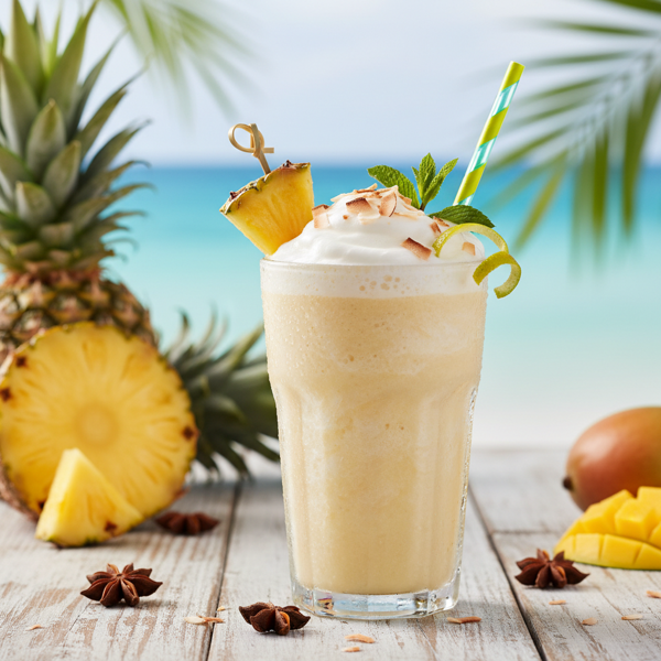 Tropical Pineapple Bliss Smoothie recipe