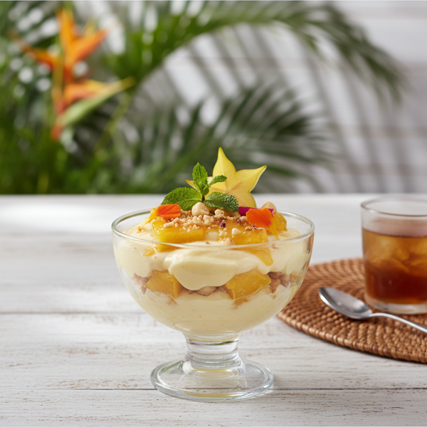 Tropical Pineapple Cream Delight recipe