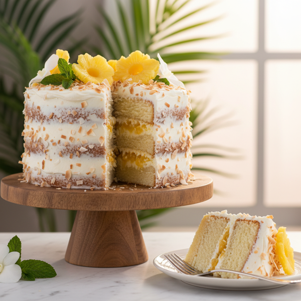 Tropical Pineapple Dream Cake recipe