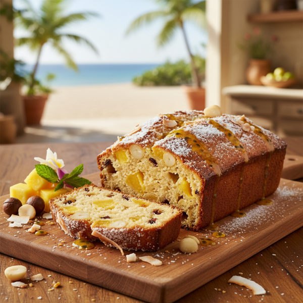 Tropical Pineapple Nut Loaf recipe