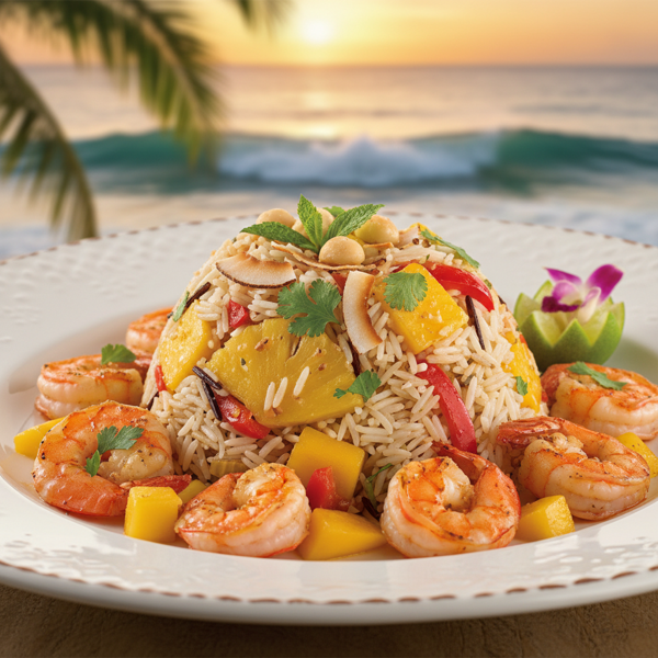 Tropical Rice Pilaf Delight recipe