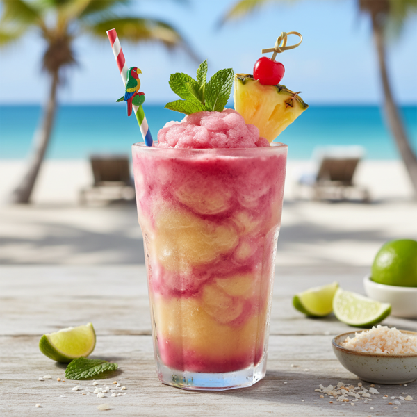 Tropical Rum Slush recipe