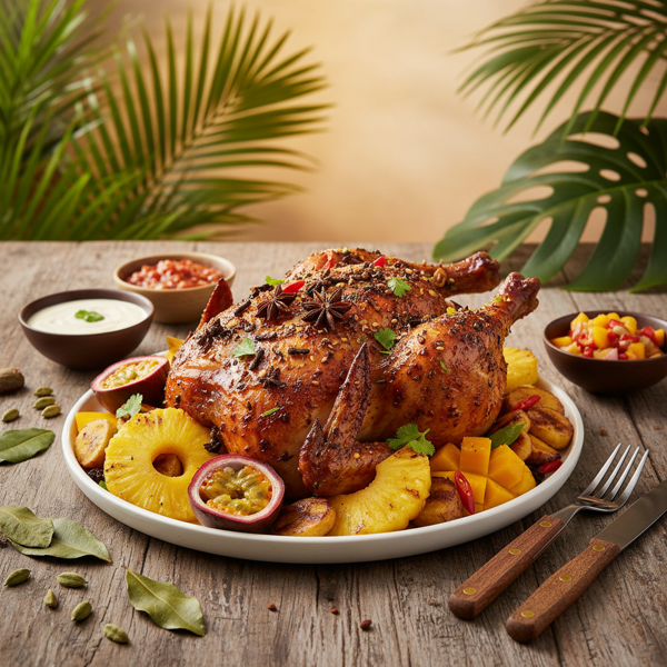 Tropical Spice Chicken Delight recipe