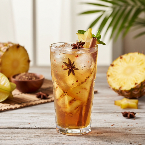 Tropical Spiced Pineapple Infusion recipe