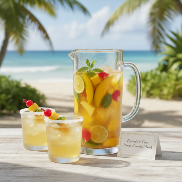 Tropical St. Croix Mango Paradise Punch recipe