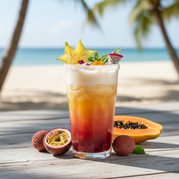 Tropical Sunrise Juice recipe