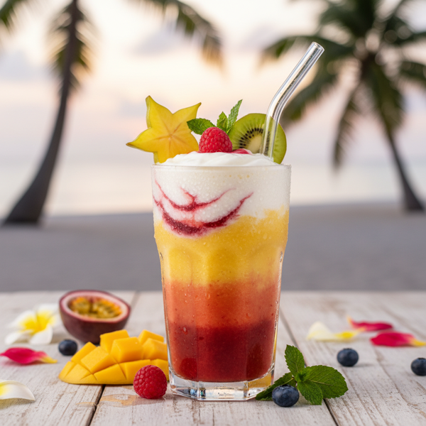 Tropical Sunrise Smoothie Delight recipe