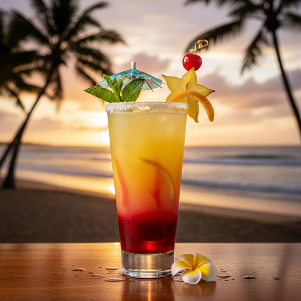 Tropical Sunset Screwdriver recipe