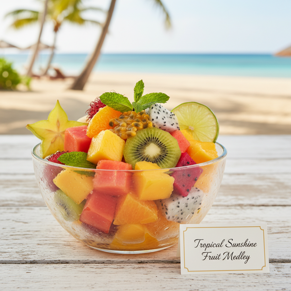 Tropical Sunshine Fruit Medley recipe