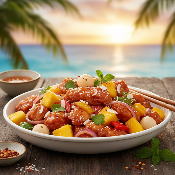 Tropical Sweet & Sour Chicken Delight recipe
