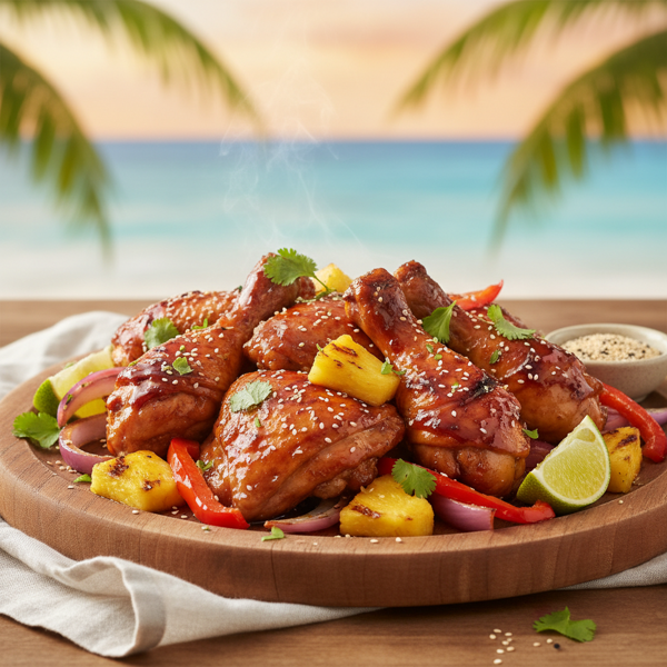 Tropical Teriyaki Chicken Delight recipe