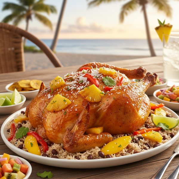 Tropical Treasure Baked Chicken recipe