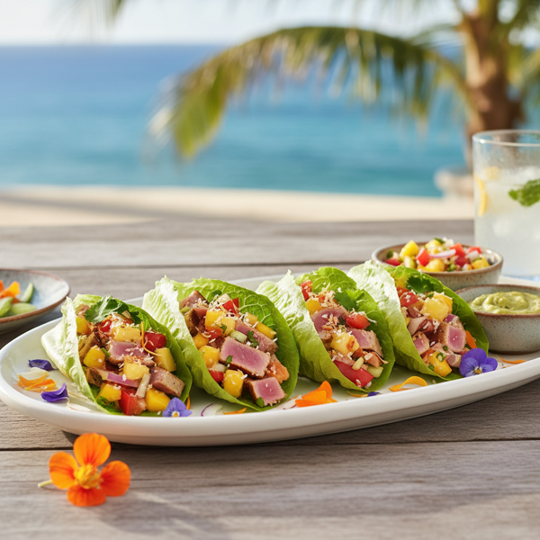 Tropical Tuna Fiesta Roll-Ups recipe