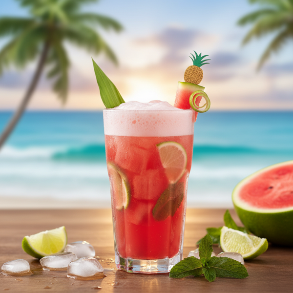 Tropical Watermelon Refresher recipe