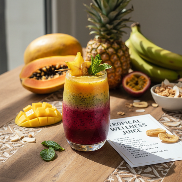 Tropical Wellness Juice recipe