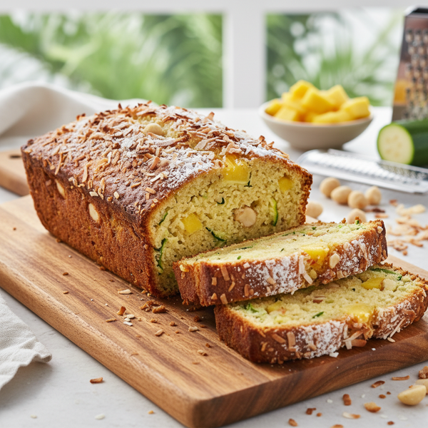 Tropical Zucchini Pineapple Bread recipe