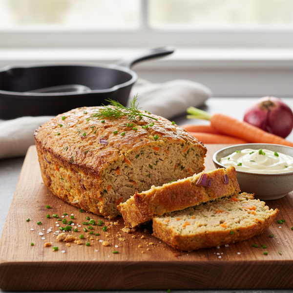Tuna Loaf with Carrot and Onion recipe