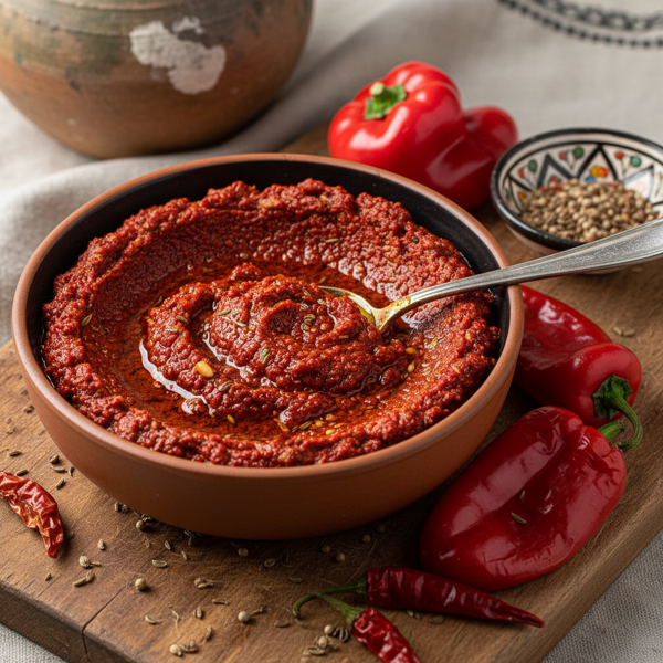 Tunisian Fiery Harissa Paste recipe